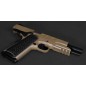 Evolution International - Pistolet GBB E911 Defender avec mallette de transport - Tan