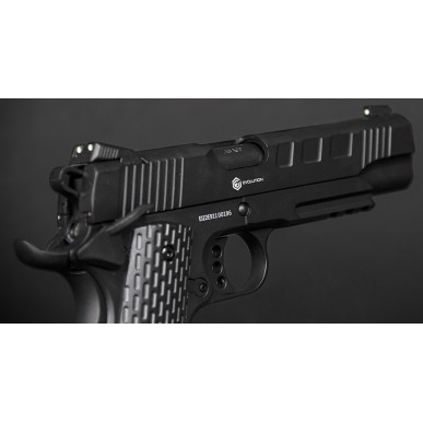 Evolution International- Pistolet GBB E911 Spécial Operations avec mallette de transport - Noir
