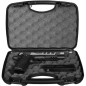 Evolution International - Pistolet GBB E911 Defender Steel avec mallette de transport - Noir et Argent