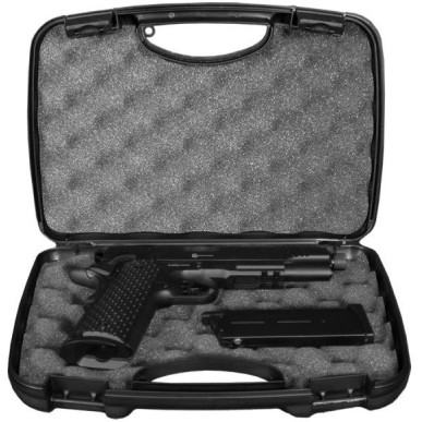 Evolution International - Pistolet GBB E911 Defender avec mallette de transport - Noir