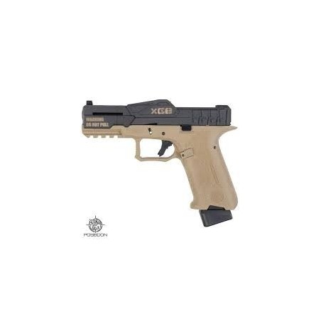 Poseidon - Pistolet GBB CSI XO-P1-BT Blowback - Tan et Noir