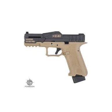 Poseidon - Pistolet GBB CSI XO-P1-BT Blowback - Tan et Noir