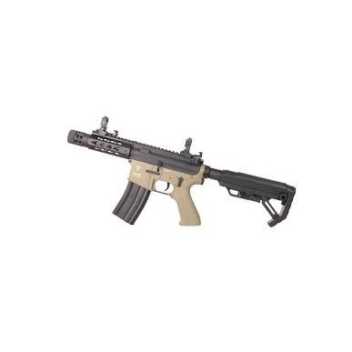 Saigo Defense - Réplique fusil d'assaut AEG Kenji Short S - Noir et Tan
