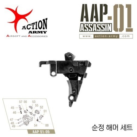 Action Army - Cage Marteau Complète pour AAP01