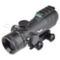 JS-TACTICAL - Viseur Point Rouge avec Lentille de 30mm Type ACOG - Noir