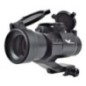 JS-TACTICAL - Viseur Point Rouge Lentille 32mm avec Rehausse - Noir