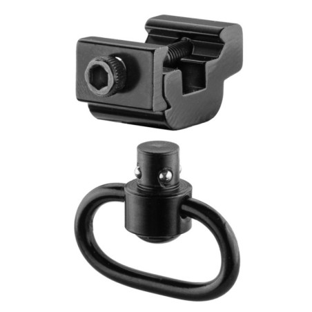 BO MANUFACTURE - Attache Sangle QD Pour Rail Picatinny - Noir