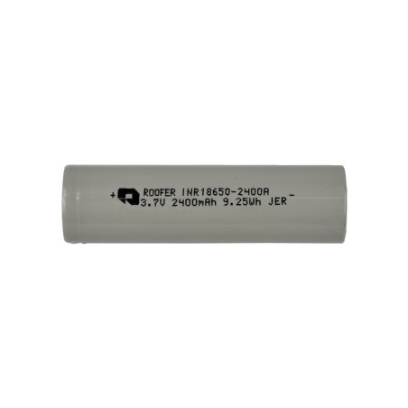 FUEL -  PILES LI-ION 18650 RECHARGEABLE BATTERIE 3.7V X 2600MAH POUR LAMPE
