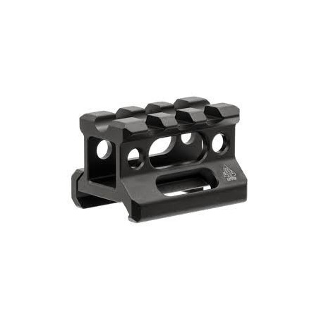 UTG - Rehausse 21mm 3 slots Rail Picatinny - Noir