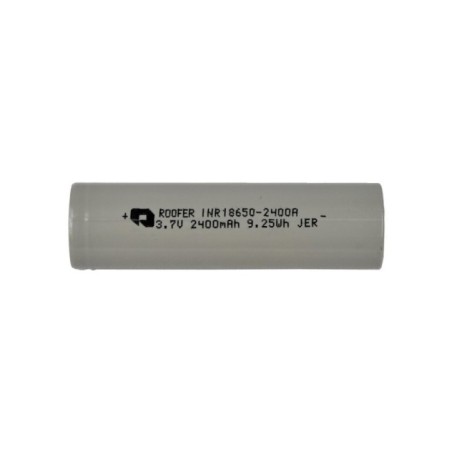 FUEL - Piles LI-Ion 18650 rechargeable 3.7V X 2600MAH pour lampe