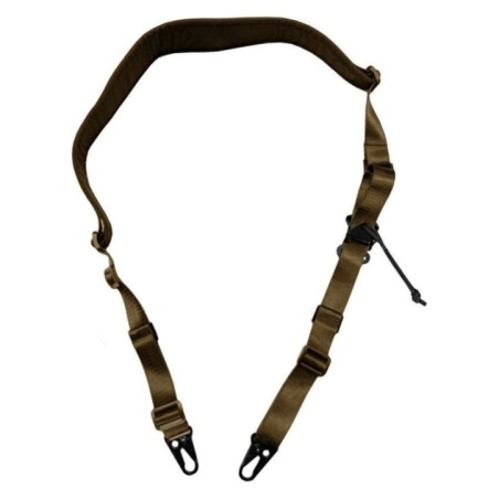 AMOMAX - Sangle 2 Point Clip HK Marron