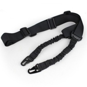 TACTICAL OPS - Sangle 2 Point Haute Resistance Noir