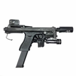 CTM TAC - Holster De Pontet Pour GLOCK / AAP01/C Droitier - Noir