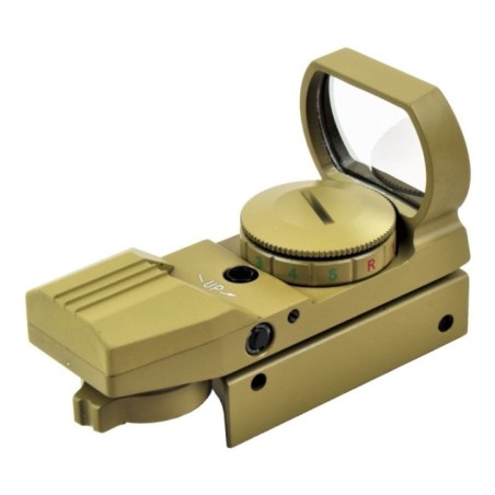 JS-TACTICAL - Point rouge multi réticule - Tan