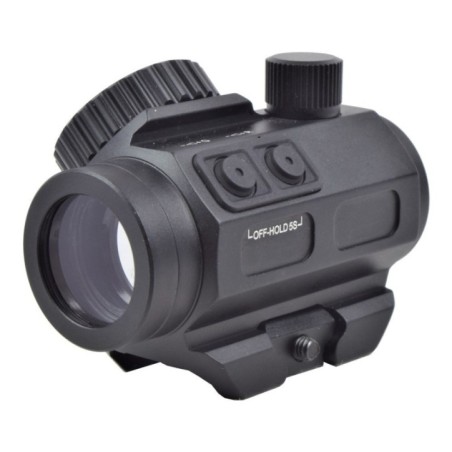 JS-TACTICAL - Viseur point rouge - Noir