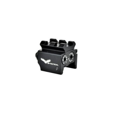 JS-TACTICAL - Laser Rouge Intégré au rail Picatinny - Noir