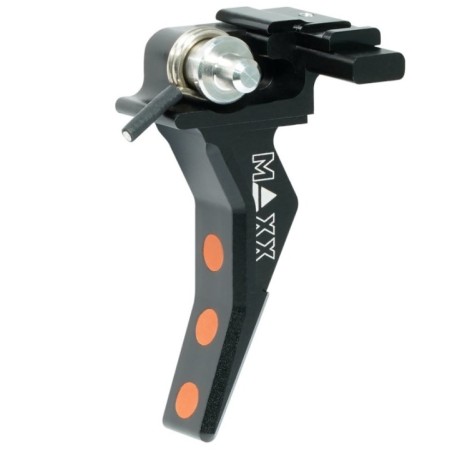 MAXX MODEL - Détente Aluminium CNC Speed Advanced Pour Scorpion EVO-3 Style B - Noire