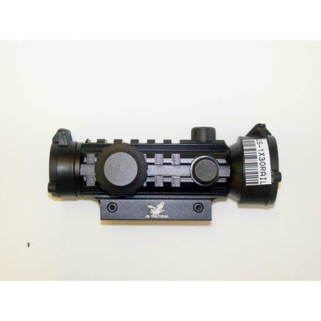 JS-TACTICAL - Viseur Poin Rouge Avec Rail Pour Accessoire - Noir