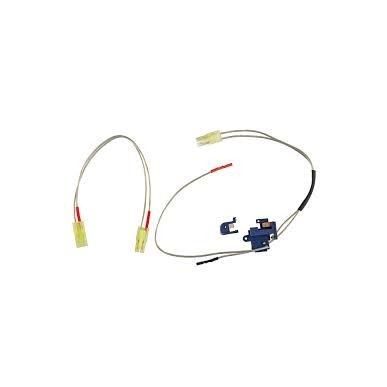 ELLEMENT AIRSOFT -  Câblage Argent Arrière V2 + Contacteur