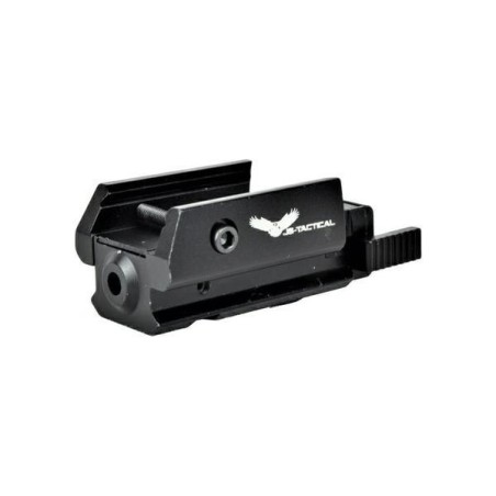 JS-TACTICAL - Laser Rouge Intégré au rail Picatinny - Noir