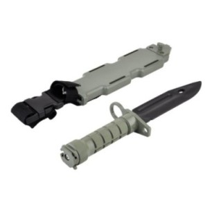 MP - Couteau/Baïonnette  M9 Factice - Vert OD (MP9002-OD)