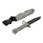 MP - Couteau/Baïonnette M9 Factice - Vert OD (MP9002-OD) MP - Couteau/Baïonnette M9 Factice - Vert OD (MP9002-OD)