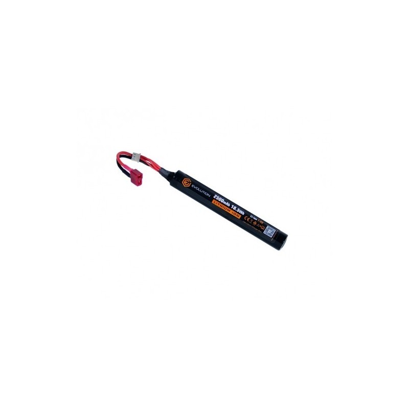 Evolution International - Batterie Li-ion 7.4V 2500mAh - T-Dean - 1 bâton Evolution International - Batterie Li-ion 7.4V 2500mAh - T-Dean - 1 bâton