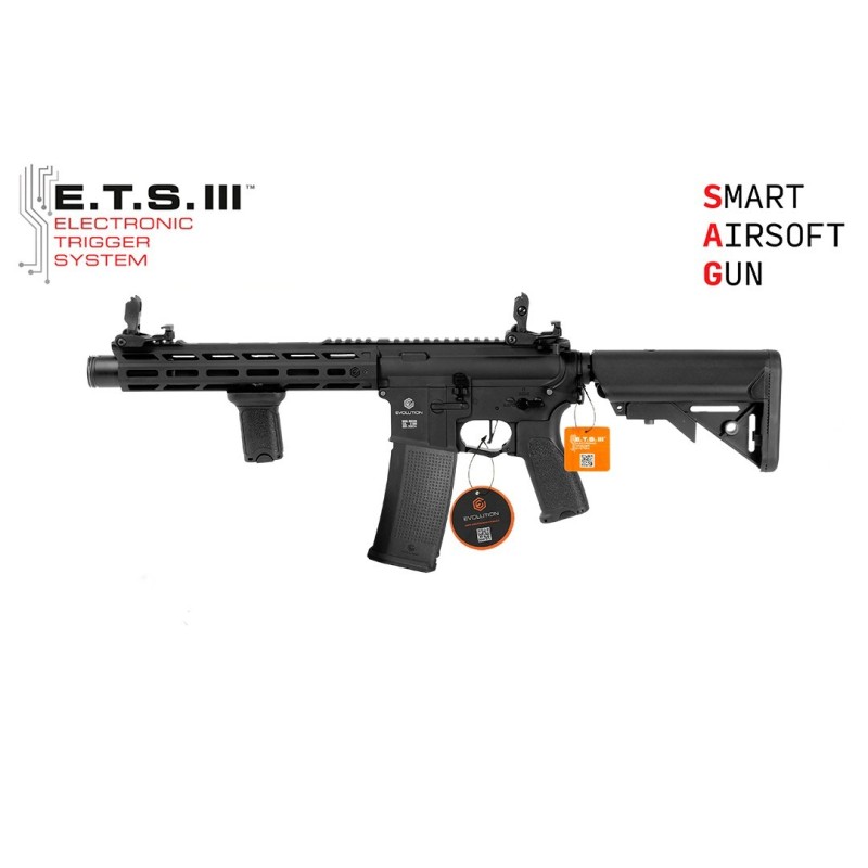 Evolution International - Réplique AEG Recon M EMR A ETS III - Noir Evolution International - Réplique AEG Recon M EMR A ETS III - Noir