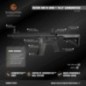 Evolution International - Réplique AEG Recon Superlite MK18 Mod 1 10.8" Carbontech - Noir Evolution International - Réplique AEG Recon Superlite MK18 Mod 1 10.8" Carbontech - Noir