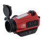 BO MANUFACTURE - Point Rouge OCX-1 Montage Bas Avec Panneau Solaire Bleu