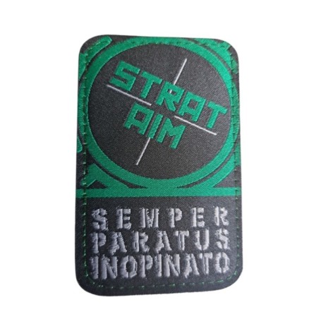 STRATAIM - Patch Vert Et Noir