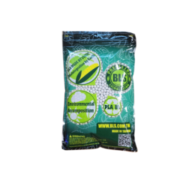 BLS - Billes Biodégradables 0.23g sac de 1Kg - Blanche